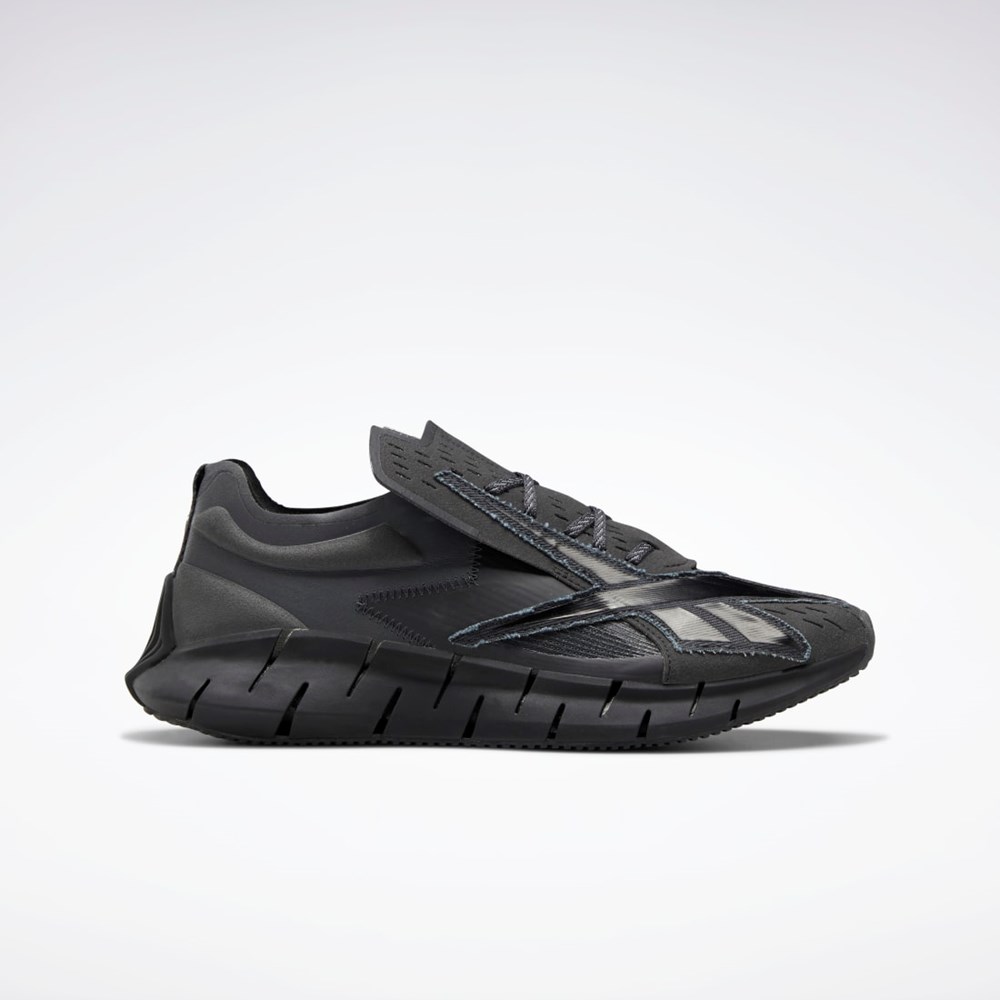 Reebok Maison Margiela Zig 3D Storm Memory Of Shoes Black / Cold Grey 7 / Ftwr White | GW5009