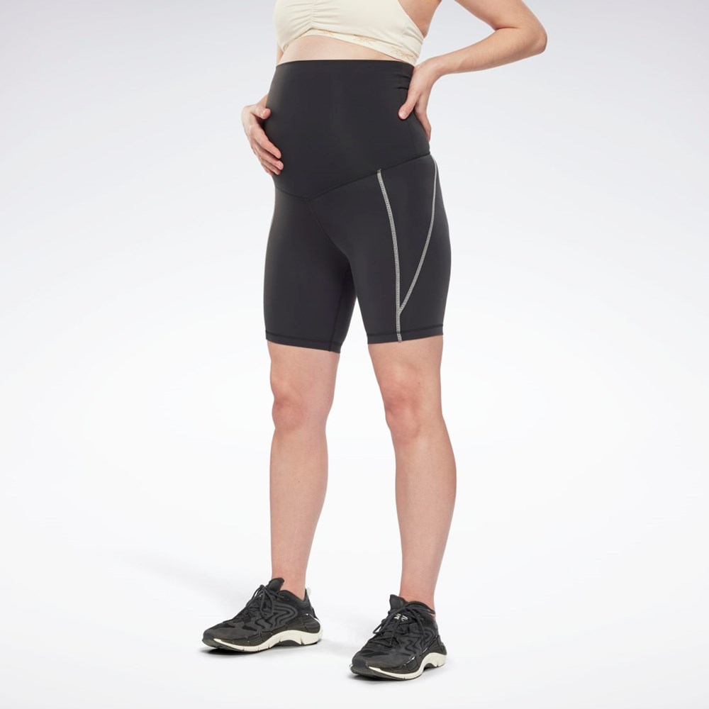 Reebok Maternity Legging Shorts Black | HD0915