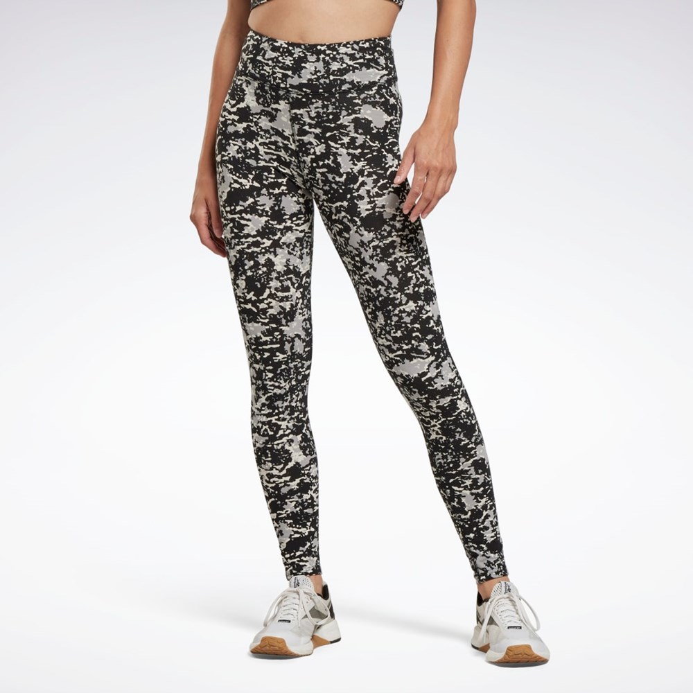 Reebok Modern Safari Cotton Leggings Black | HM1327