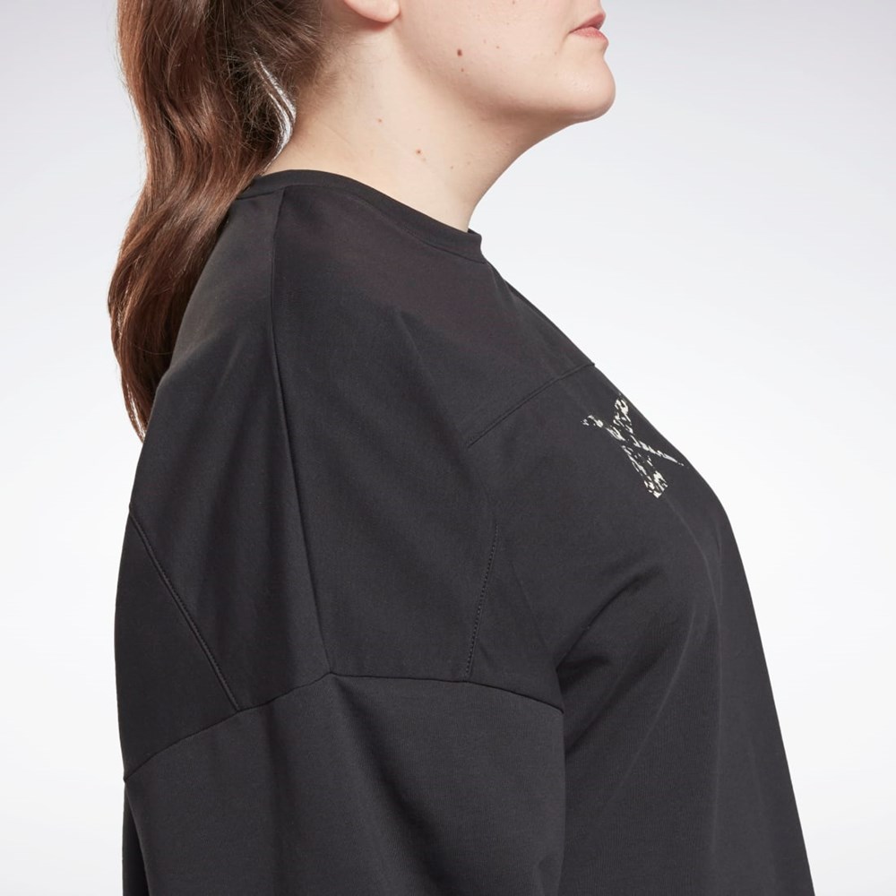 Reebok Modern Safari Coverup (Plus Size) Black | HN4365