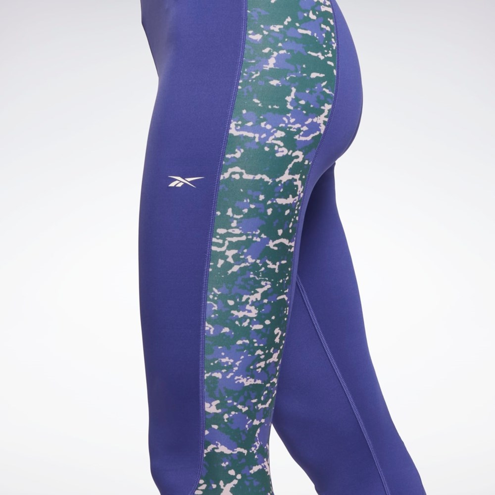 Reebok Modern Safari Leggings Bold Purple | HH8056