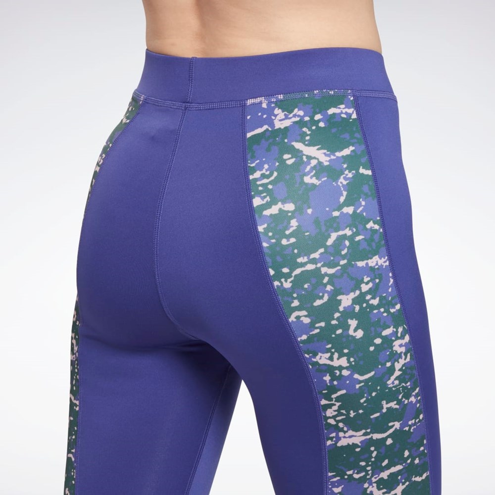 Reebok Modern Safari Leggings Bold Purple | HH8056