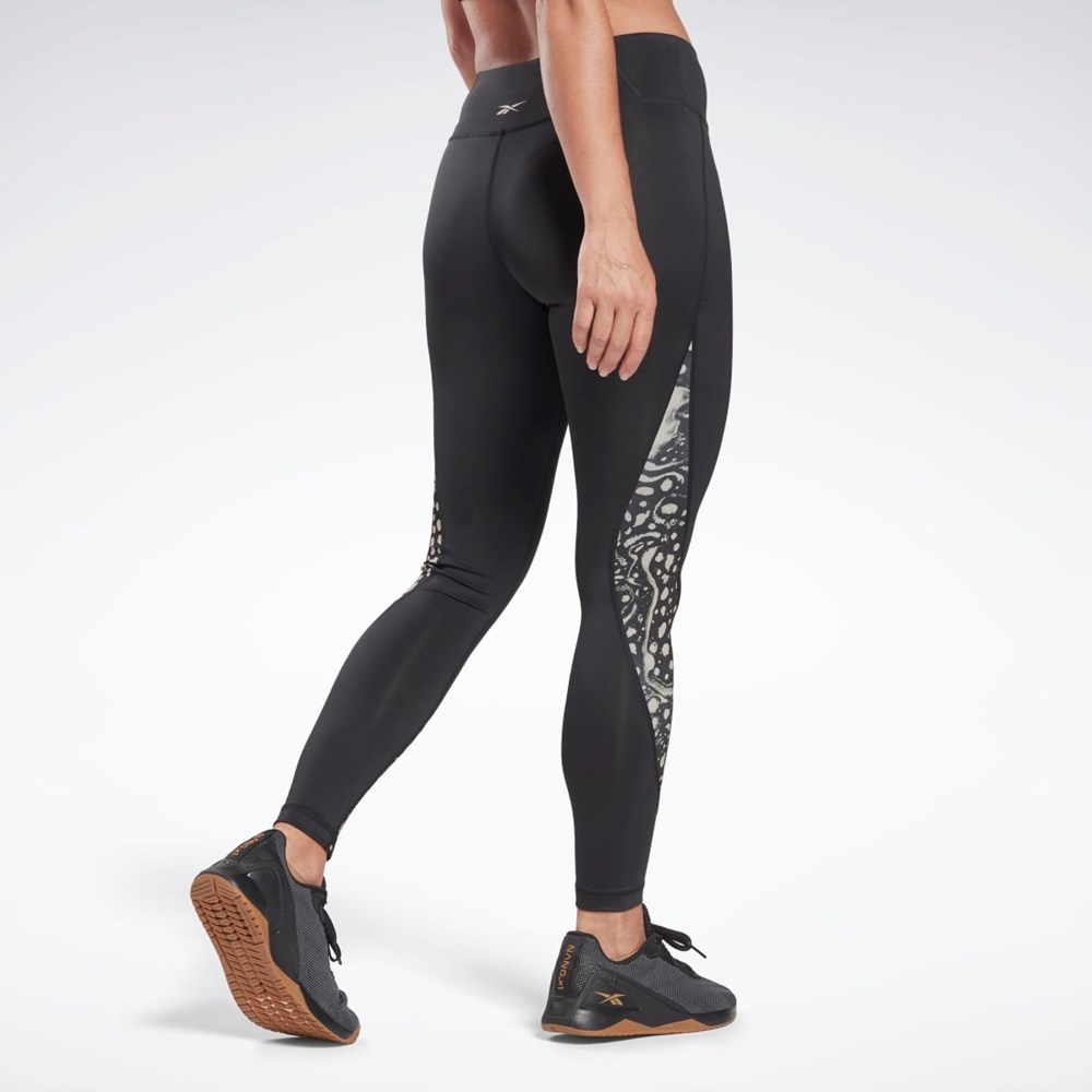 Reebok Modern Safari Leggings Night Black | HB1060