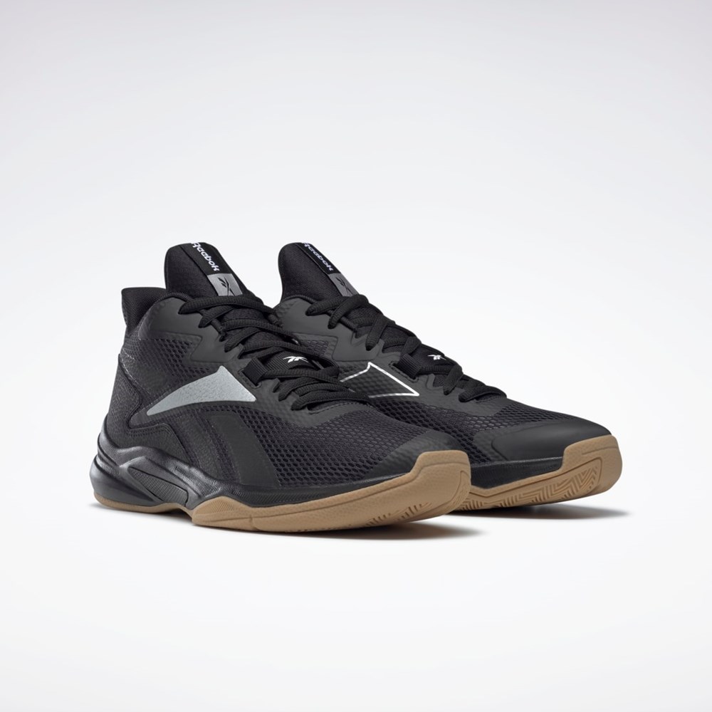 Reebok More Buckets Basketball Shoes Black / Silver Met. / Ftwr White | GY5470