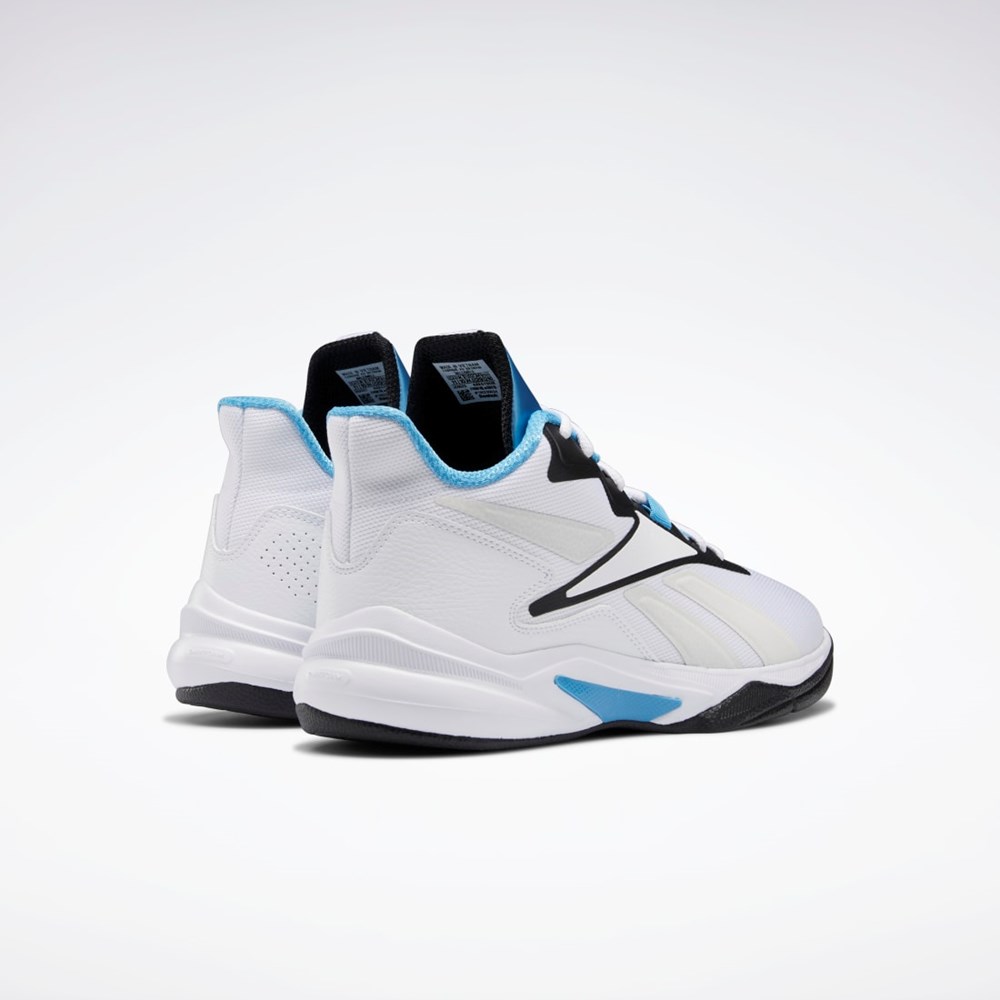 Reebok More Buckets Basketball Shoes Ftwr White / Core Black / Energy Blue | GY9688