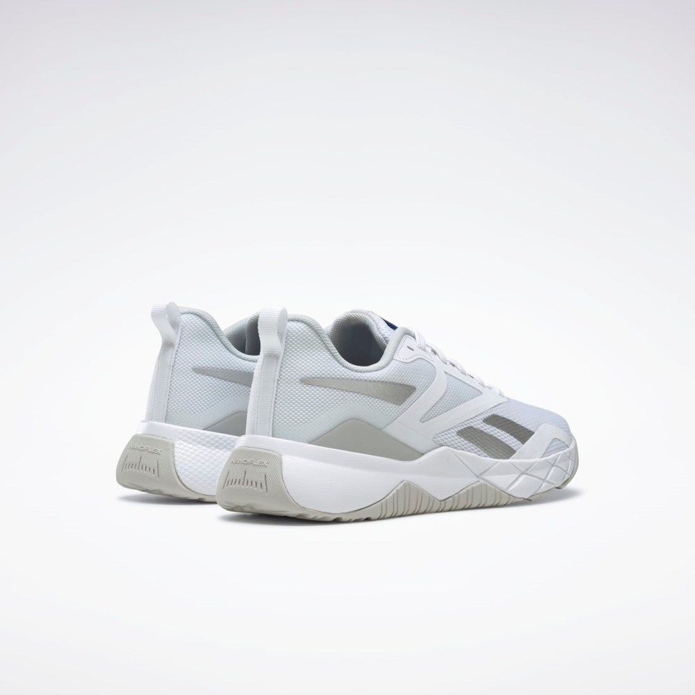 Reebok NFX Training Shoes Ftwr White / Pure Grey 2 / Vector Blue | GY9776