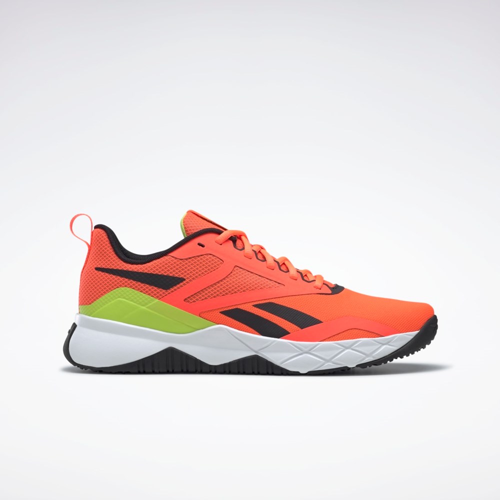 Reebok NFX  Training Shoes Orange Flare / Core Black / Acid Yellow | GY9770