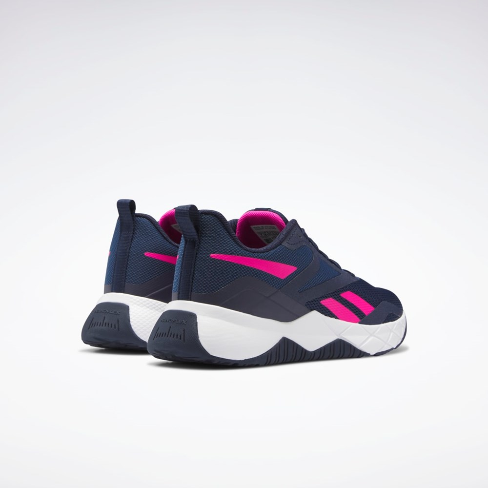 Reebok NFX Training Shoes Vector Navy / Batik Blue / Proud Pink | GY9775