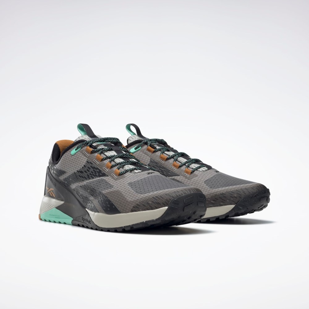 Reebok Nano X1 Adventure Shoes Moonstone / Core Black / Rich Ochre | GX1115