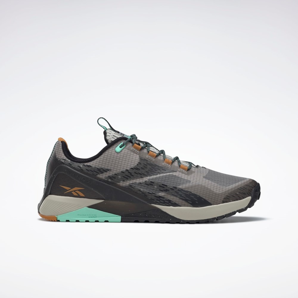 Reebok Nano X1 Adventure Shoes Moonstone / Core Black / Rich Ochre | GX1115