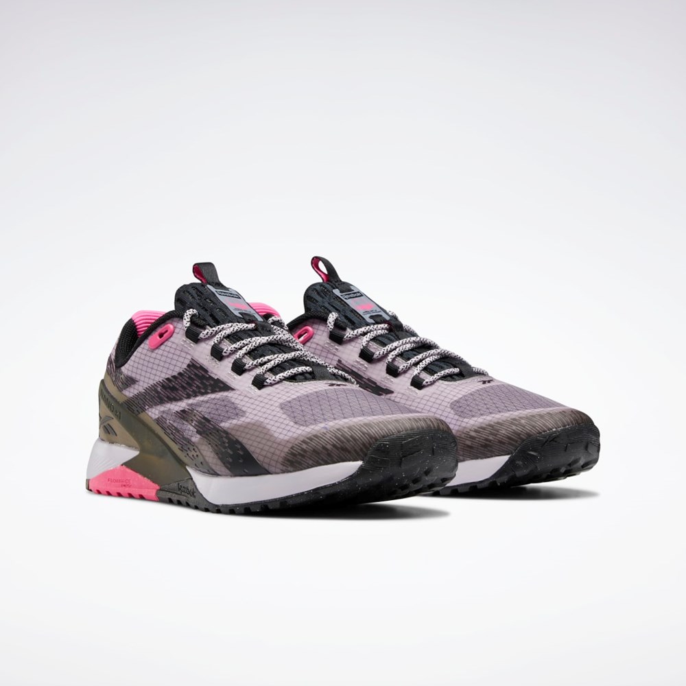 Reebok Nano X1 Adventure Shoes Quartz Glow / Core Black / Atomic Pink | GY8442