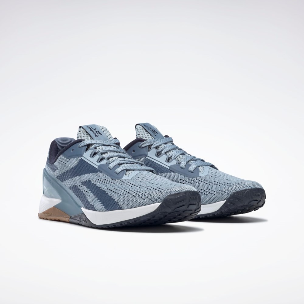 Reebok Nano X1  Training Shoes Gable Grey / Blue Slate / Vector Navy | H02839