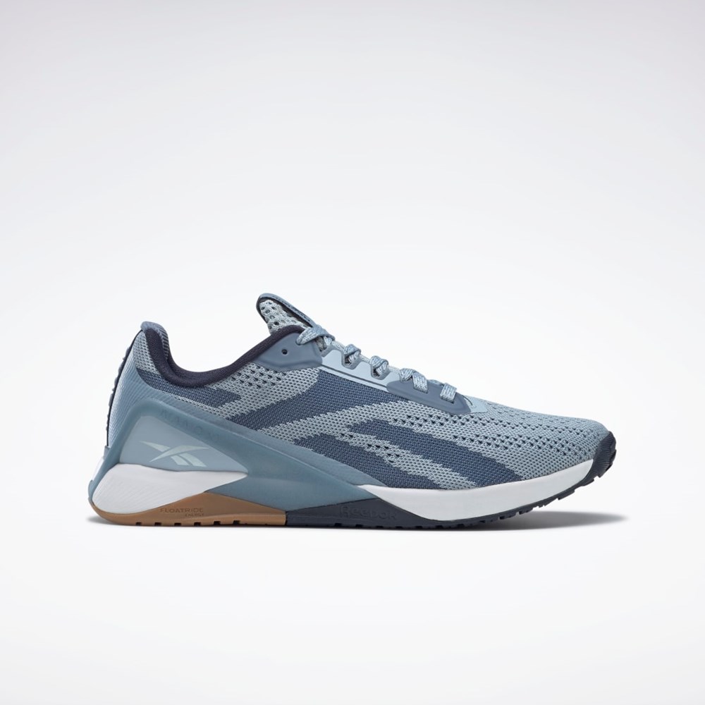 Reebok Nano X1  Training Shoes Gable Grey / Blue Slate / Vector Navy | H02839