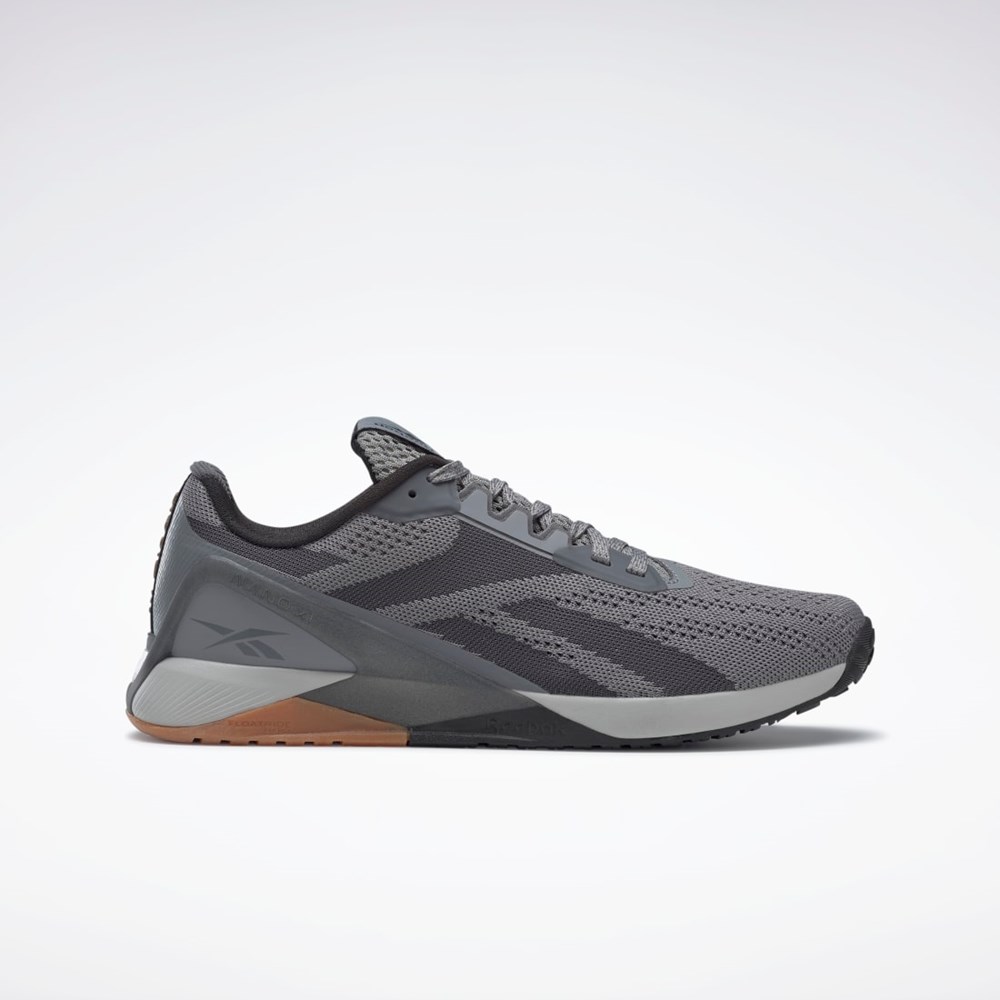 Reebok Nano X1 Training Shoes Pure Grey 5 / Pure Grey 7 / Core Black | H02830