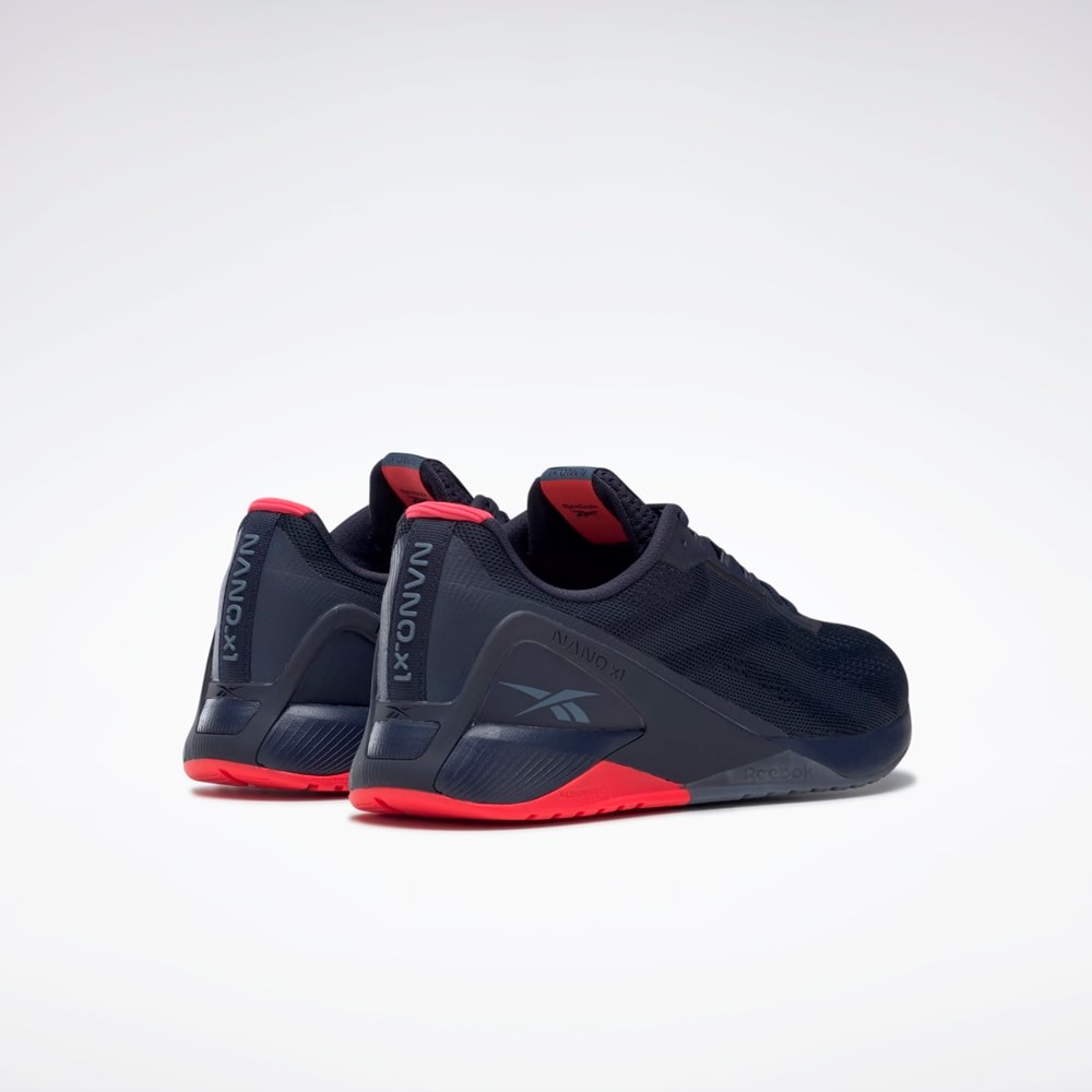 Reebok Nano X1 Training Shoes Vector Navy / Vector Navy / Neon Cherry | H02829