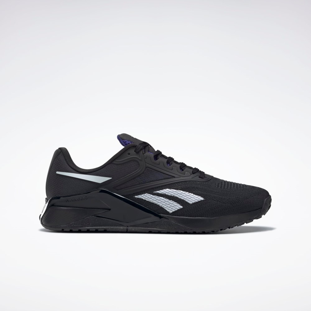 Reebok Nano X2 Training Shoes Core Black / Bold Purple / Ftwr White | GY2291