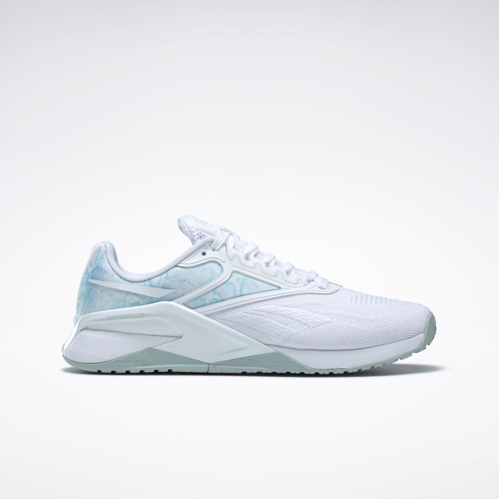 Reebok Nano X2 Training Shoes Ftwr White / Seaside Grey / Hint Mint | FZ5699