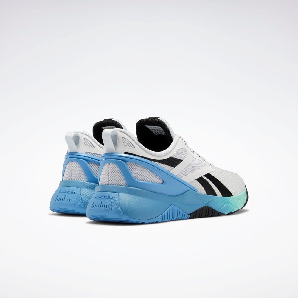 Reebok Nanoflex Parafit TR Shoes Cold Grey / Core Black / Hint Mint | GX4070