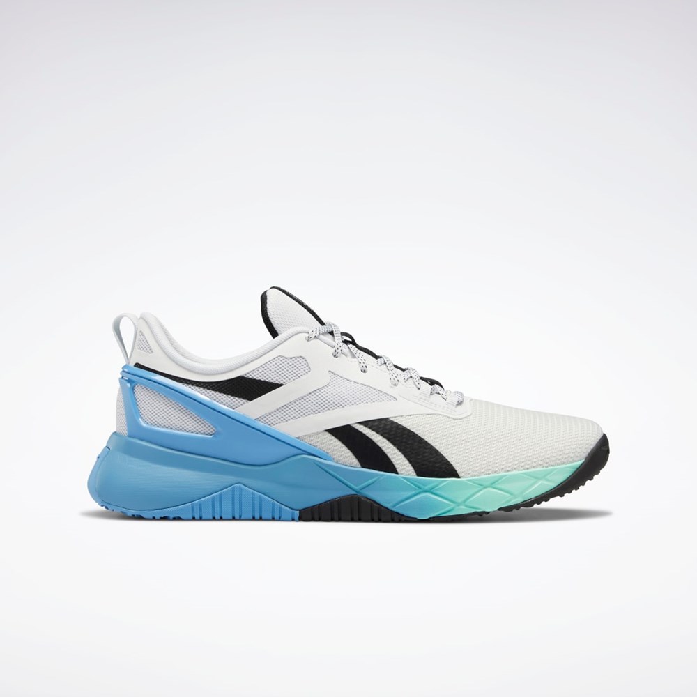 Reebok Nanoflex Parafit TR Shoes Cold Grey / Core Black / Hint Mint | GX4070