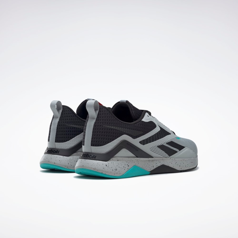 Reebok Nanoflex TR 2.0 Training Shoes Core Black / Pure Grey 3 / Classic Teal | GY6211