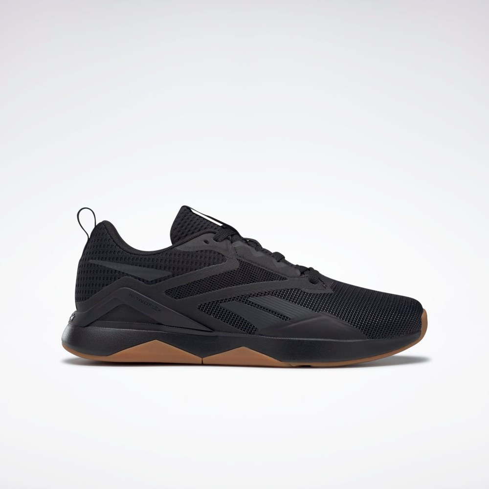 Reebok Nanoflex TR 2.0 Training Shoes Core Black / Pure Grey 8 / Reebok Rubber Gum-03 | GY6214