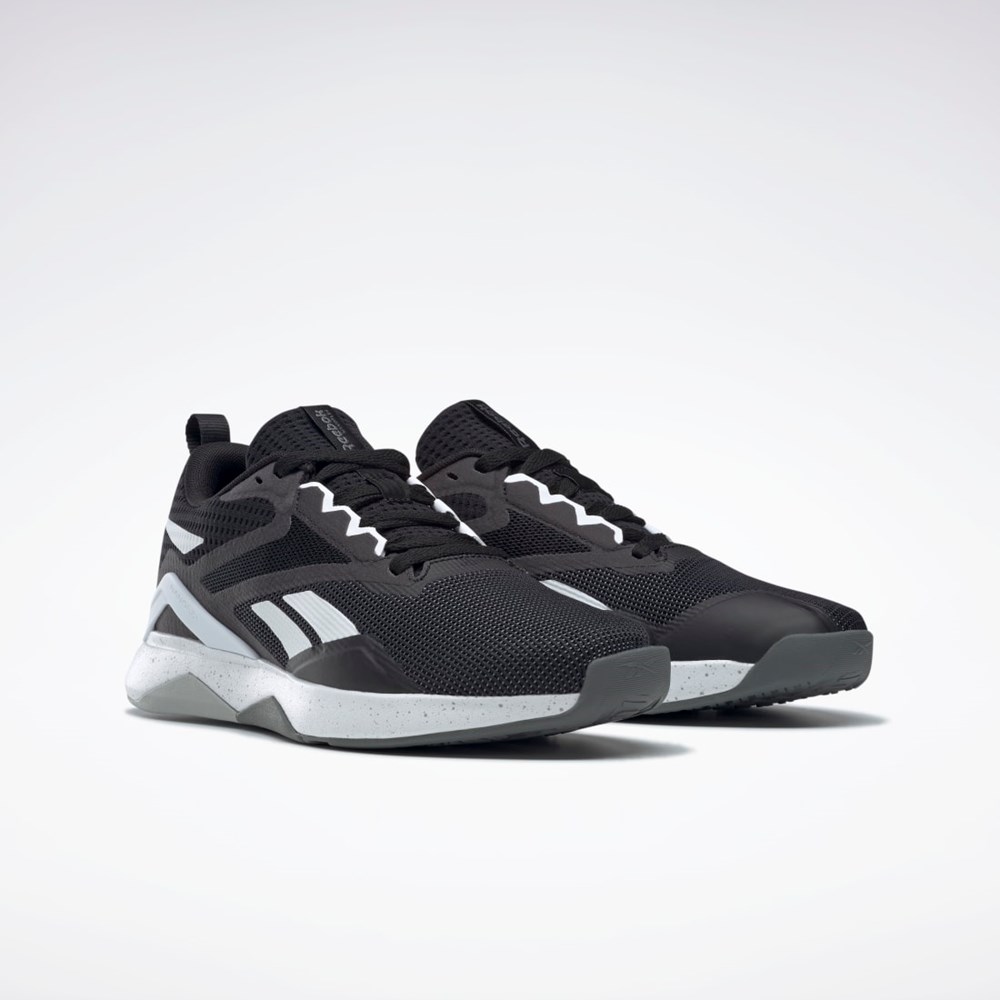 Reebok Nanoflex TR 2.0 Training Shoes Core Black / Ftwr White / Pure Grey 6 | GY6217