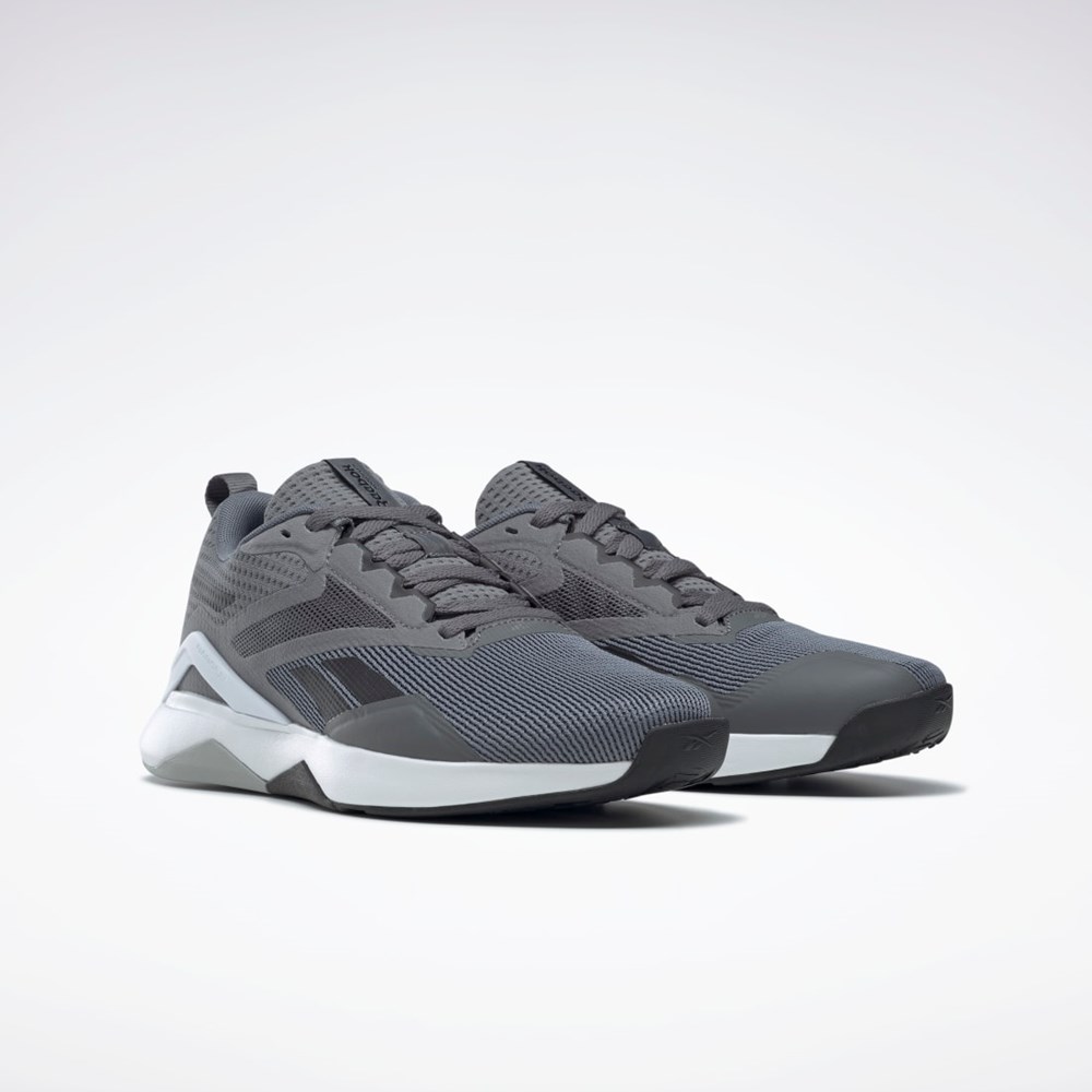 Reebok Nanoflex TR 2.0 Training Shoes Pure Grey 6 / Core Black / Pure Grey 3 | GY6216