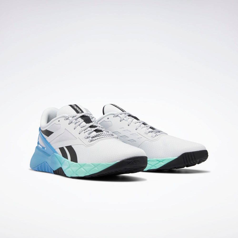 Reebok Nanoflex TR Training Shoes Cold Grey / Core Black / Essential Blue | GZ0249