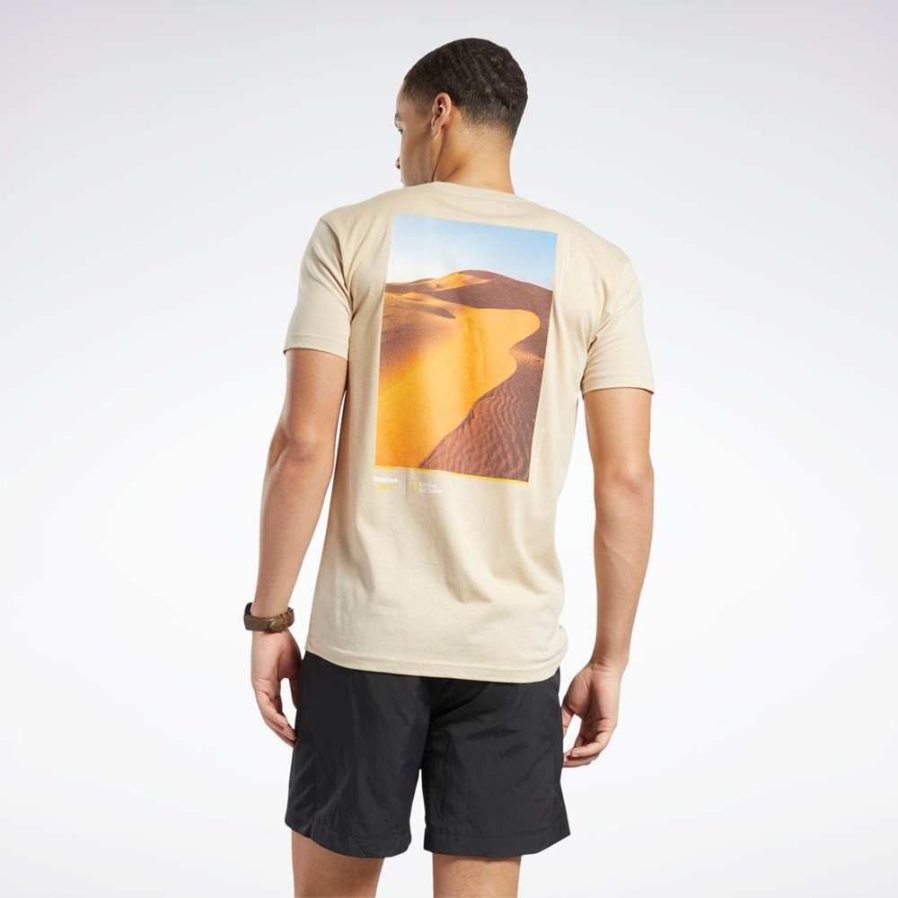 Reebok National Geographic Short Sleeve T-Shirt Multi | GA9190