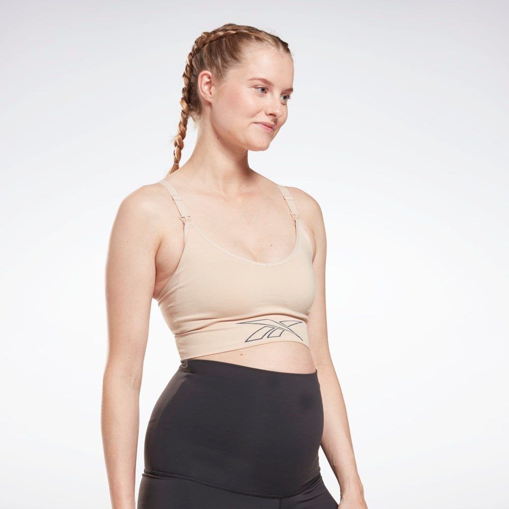 Reebok Nursing Sports Bra Soft Ecru | H51843