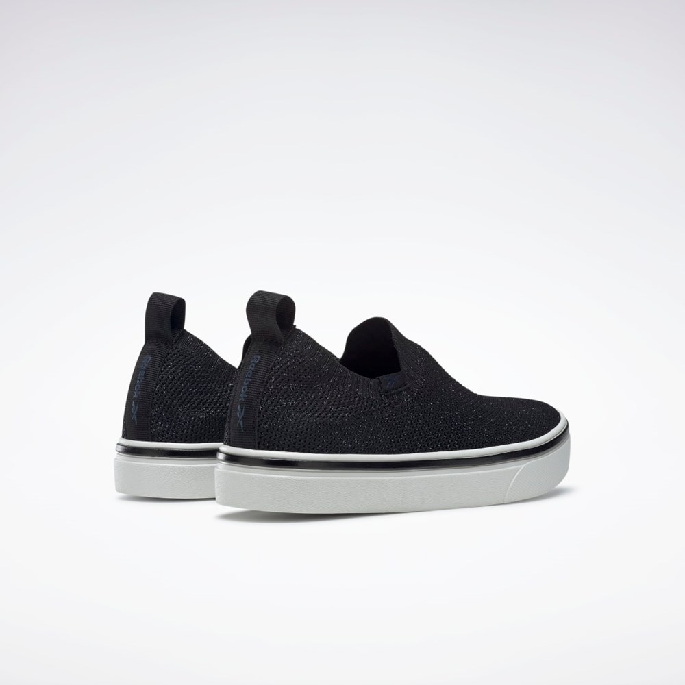 Reebok OnLux Slip-On Shoes Core Black / Noble Grey Met / Ftwr White | GY3258