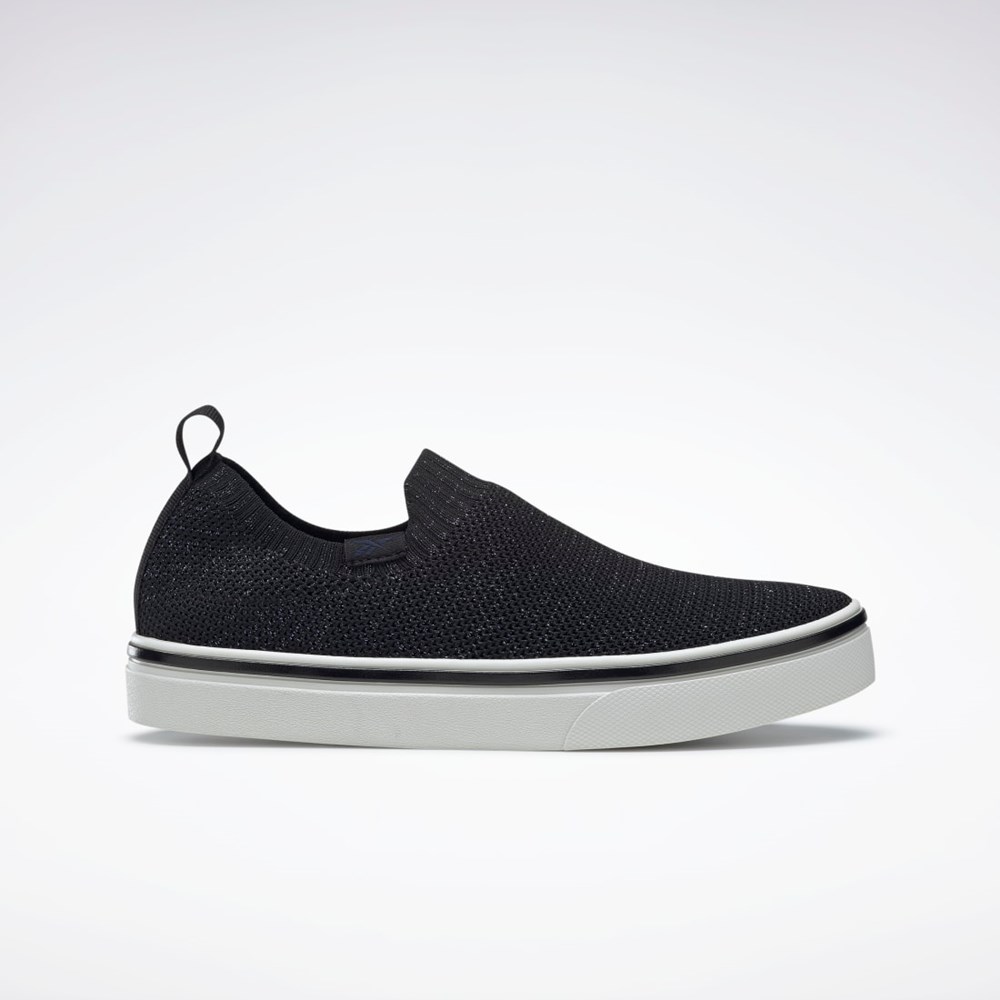 Reebok OnLux Slip-On Shoes Core Black / Noble Grey Met / Ftwr White | GY3258