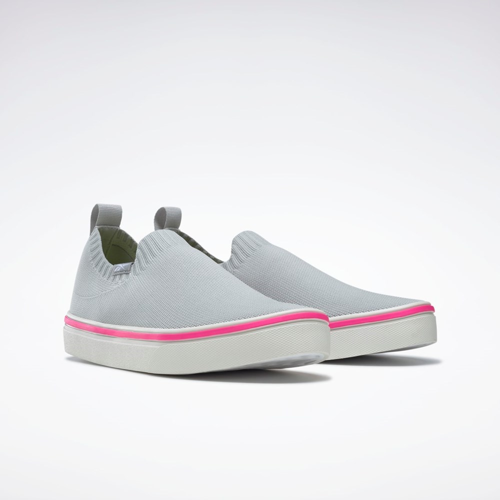 Reebok OnLux Slip-On Shoes Pure Grey 3 / Ftwr White / Atomic Pink | GY3260