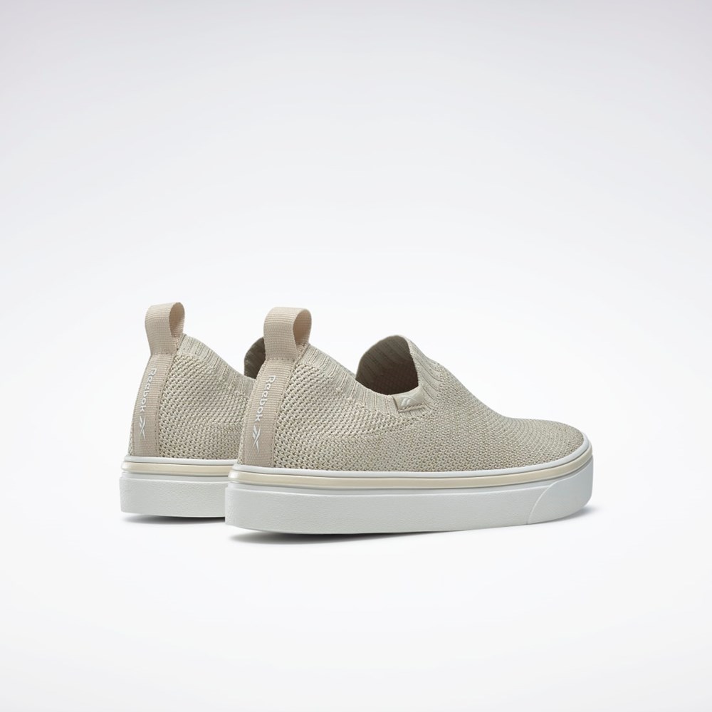 Reebok OnLux Slip-On Shoes Stucco / Chalk / Ftwr White | GY3257