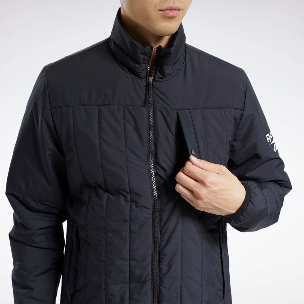 Reebok Outerwear Light Padded Jacket Black | GP4590