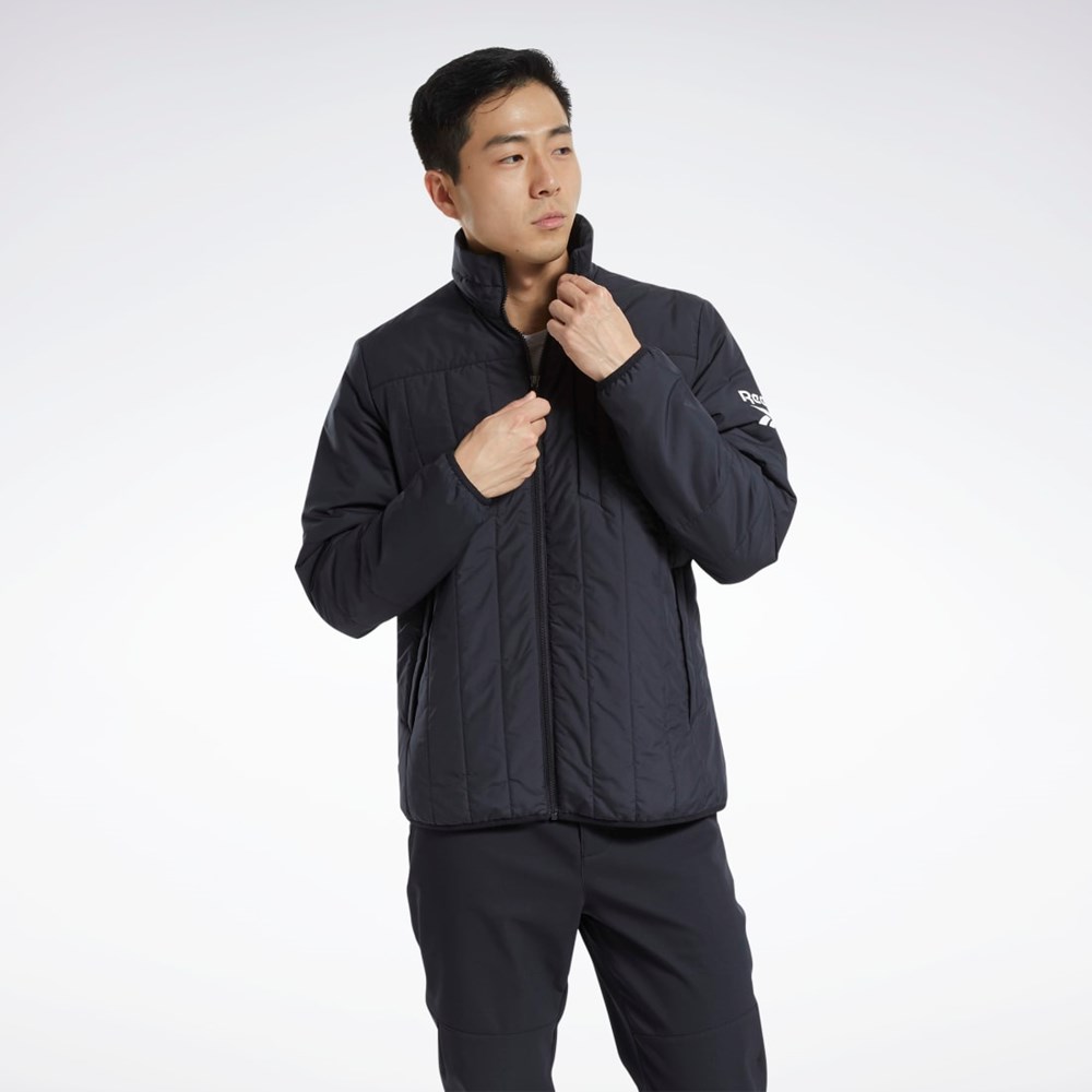 Reebok Outerwear Light Padded Jacket Black | GP4590