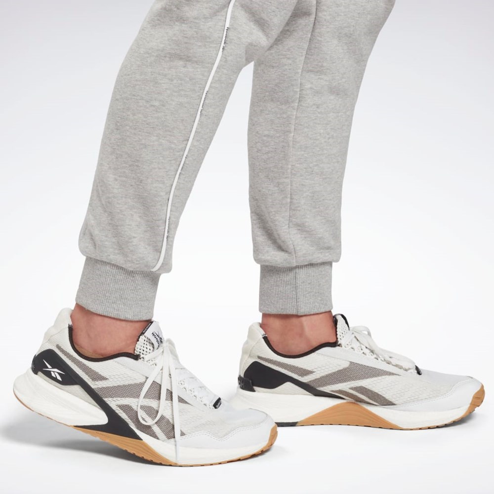 Reebok Piping Joggers Medium Grey Heather | HB4031