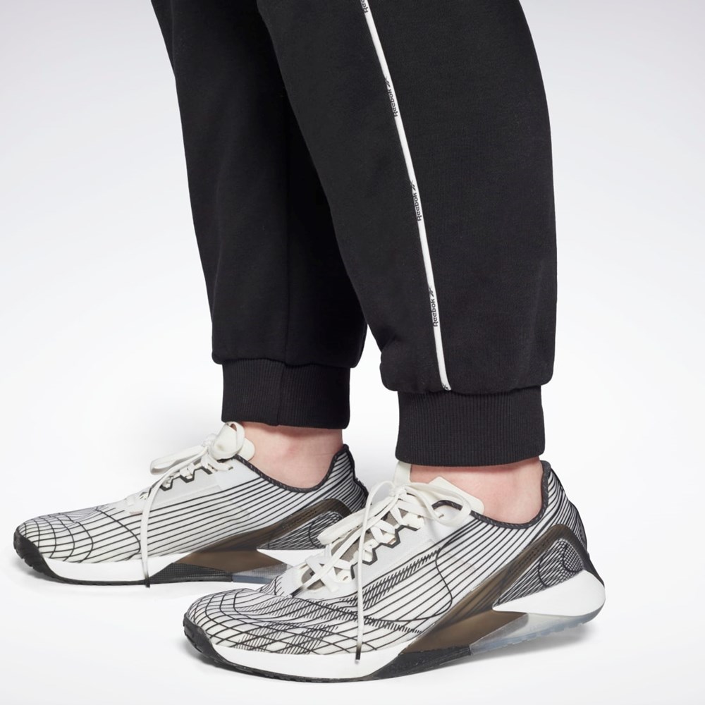 Reebok Piping Joggers (Plus Size) Black | H62548