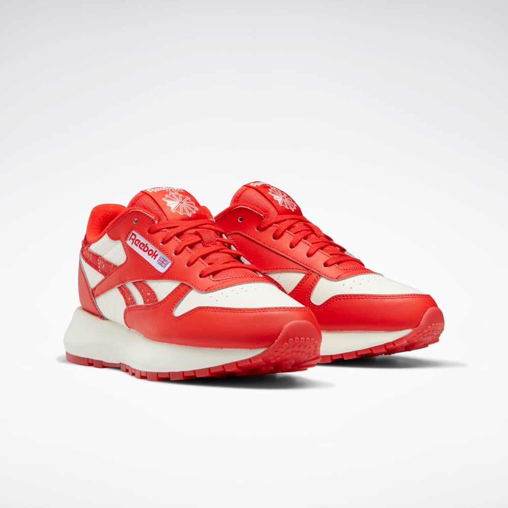 Reebok Popsicle Classic Leather SP Shoes Instinct Red / Chalk / Instinct Red | GY2432