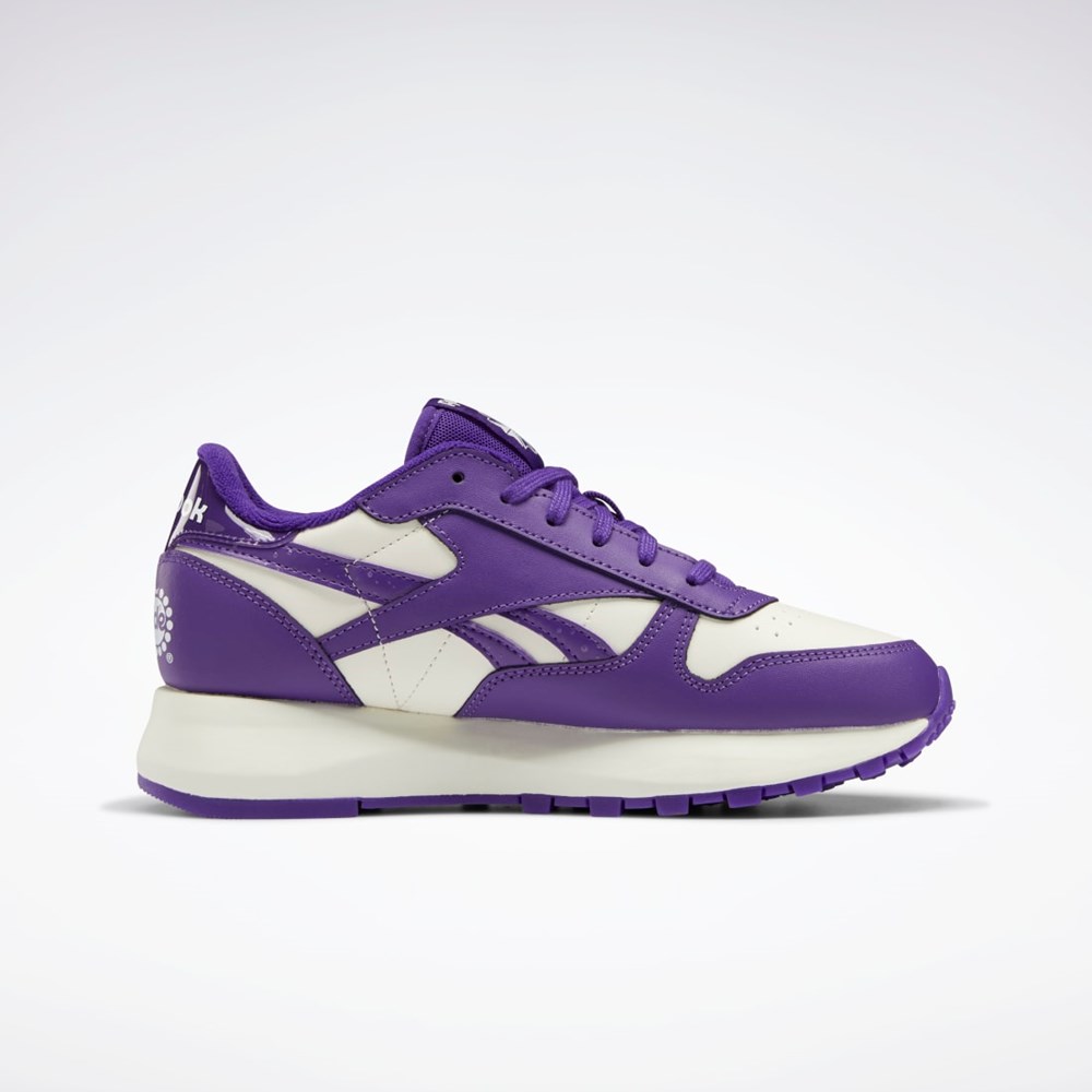 Reebok Popsicle Classic Leather SP Shoes Purple Emperor / Chalk / Purple Emperor | GY2437