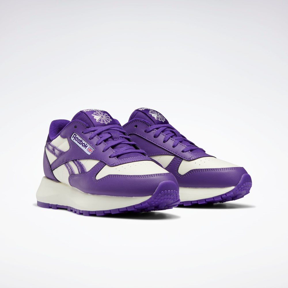 Reebok Popsicle Classic Leather SP Shoes Purple Emperor / Chalk / Purple Emperor | GY2437