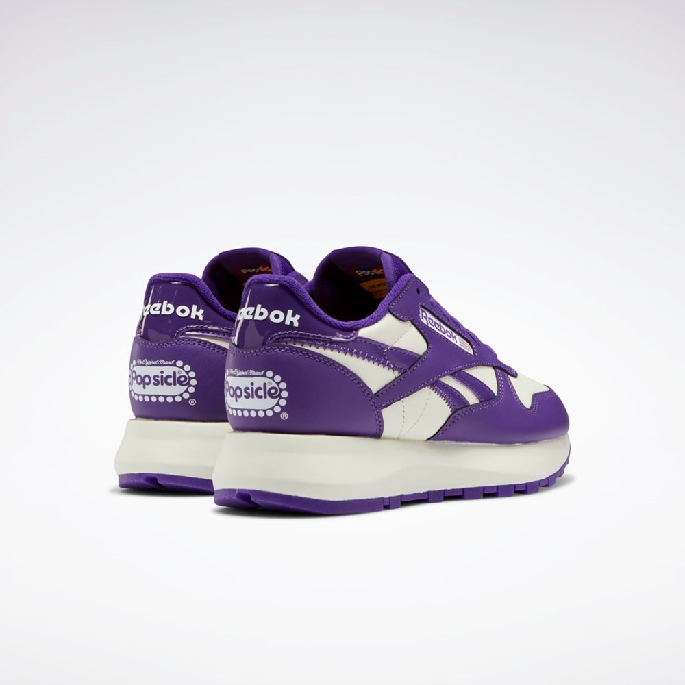 Reebok Popsicle Classic Leather SP Shoes Purple Emperor / Chalk / Purple Emperor | GY2437