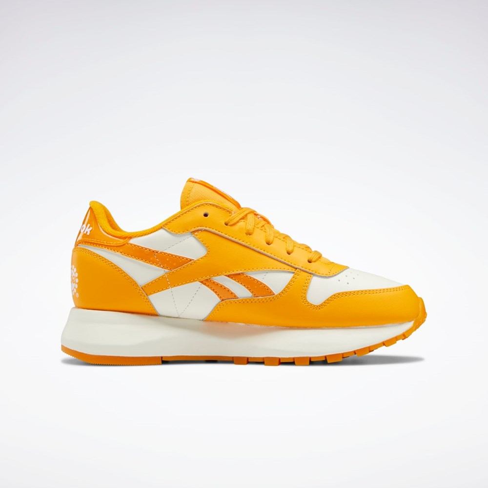 Reebok Popsicle Classic Leather SP Shoes Semi Fire Spark / Chalk / Semi Fire Spark | GY2438