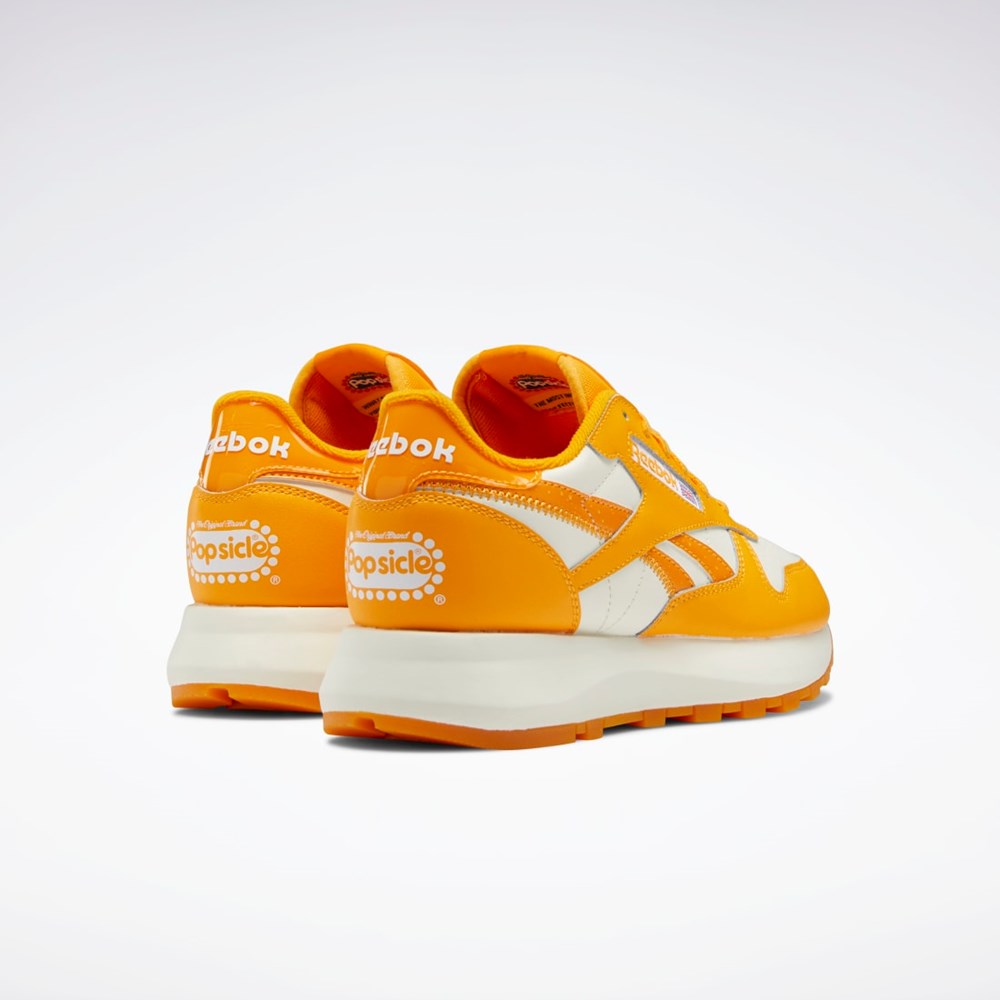 Reebok Popsicle Classic Leather SP Shoes Semi Fire Spark / Chalk / Semi Fire Spark | GY2438