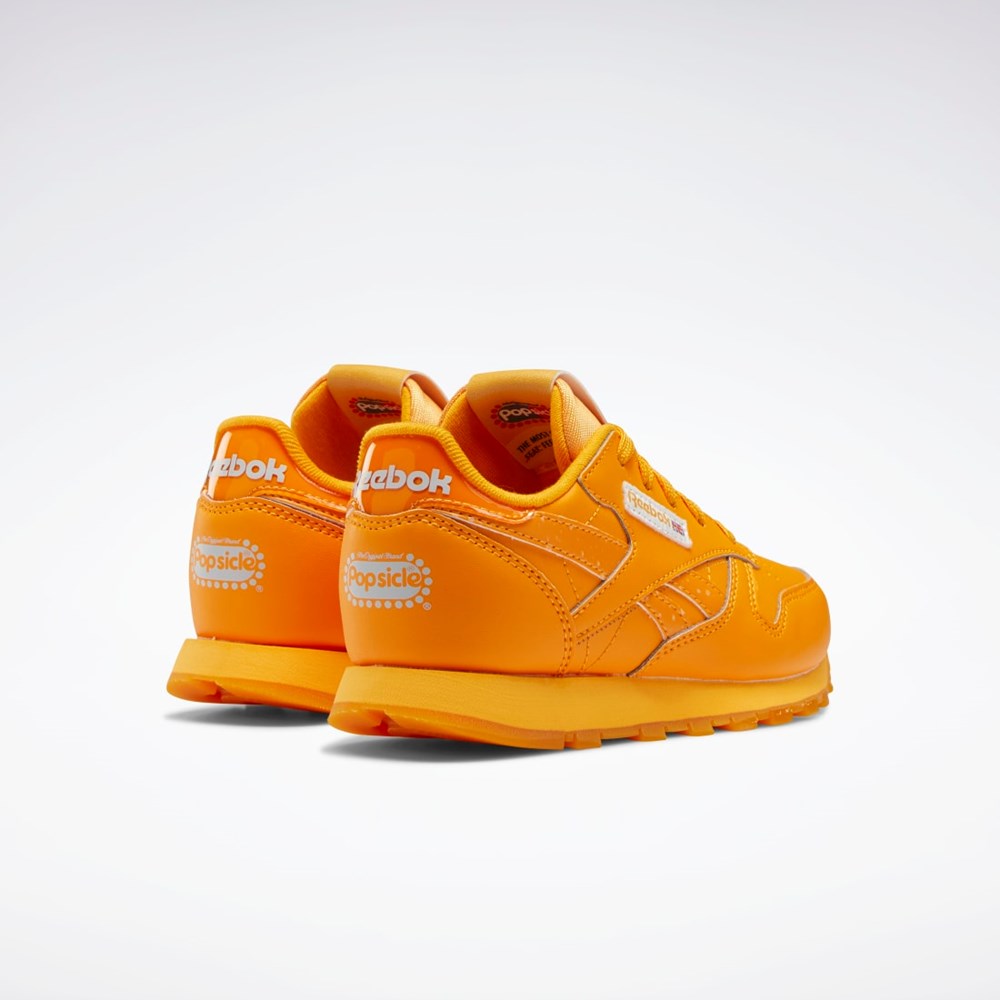 Reebok Popsicle Classic Leather Shoes - Preschool Semi Fire Spark / Semi Fire Spark / Semi Fire Spark | HP5532