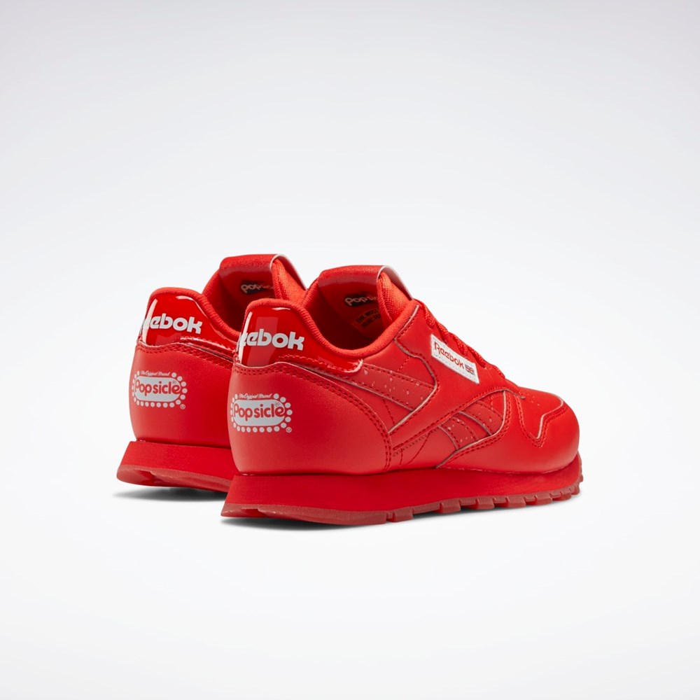 Reebok Popsicle Classic Leather Shoes - Preschool Instinct Red / Instinct Red / Instinct Red | HR0662