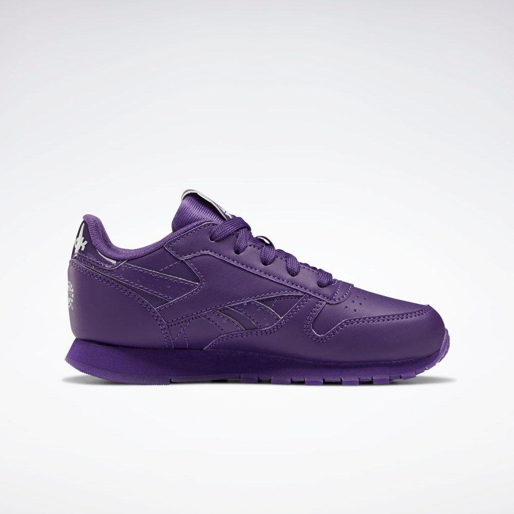 Reebok Popsicle Classic Leather Shoes - Preschool Purple Emperor / Purple Emperor / Purple Emperor | HR0663