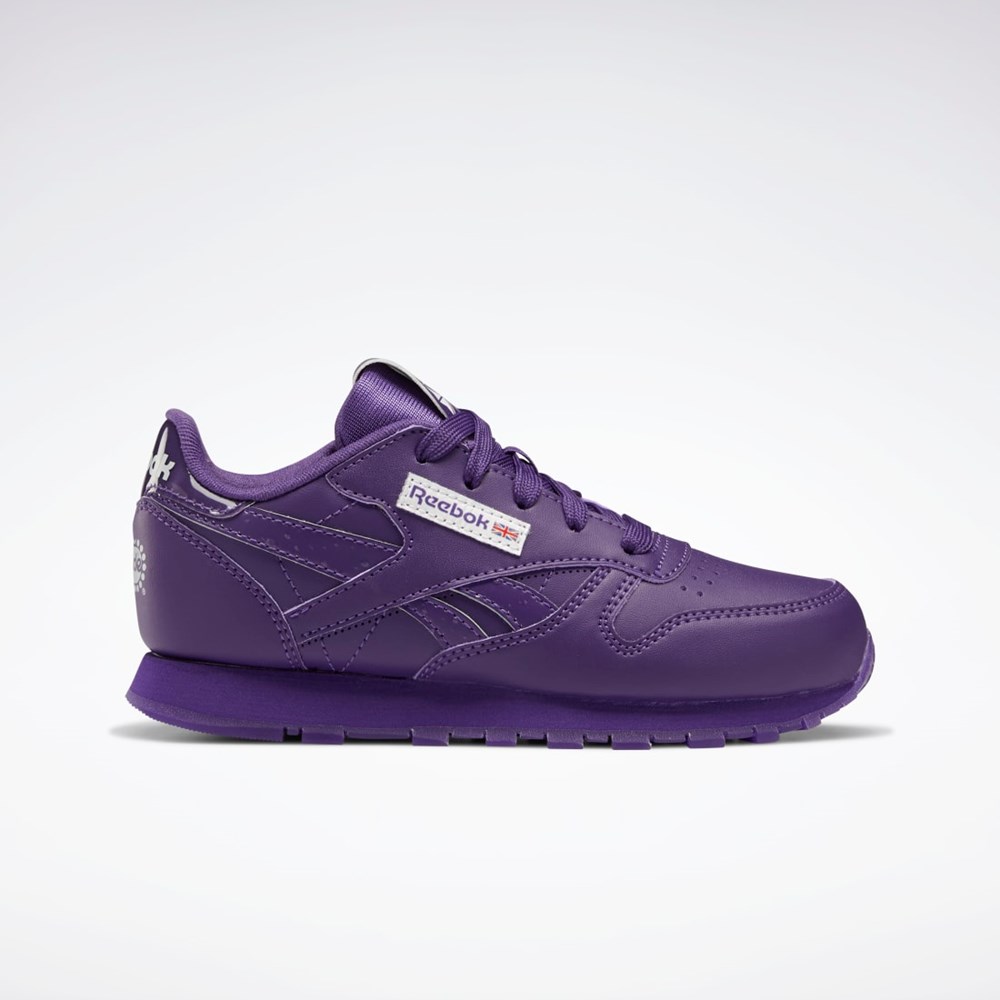 Reebok Popsicle Classic Leather Shoes - Preschool Purple Emperor / Purple Emperor / Purple Emperor | HR0663