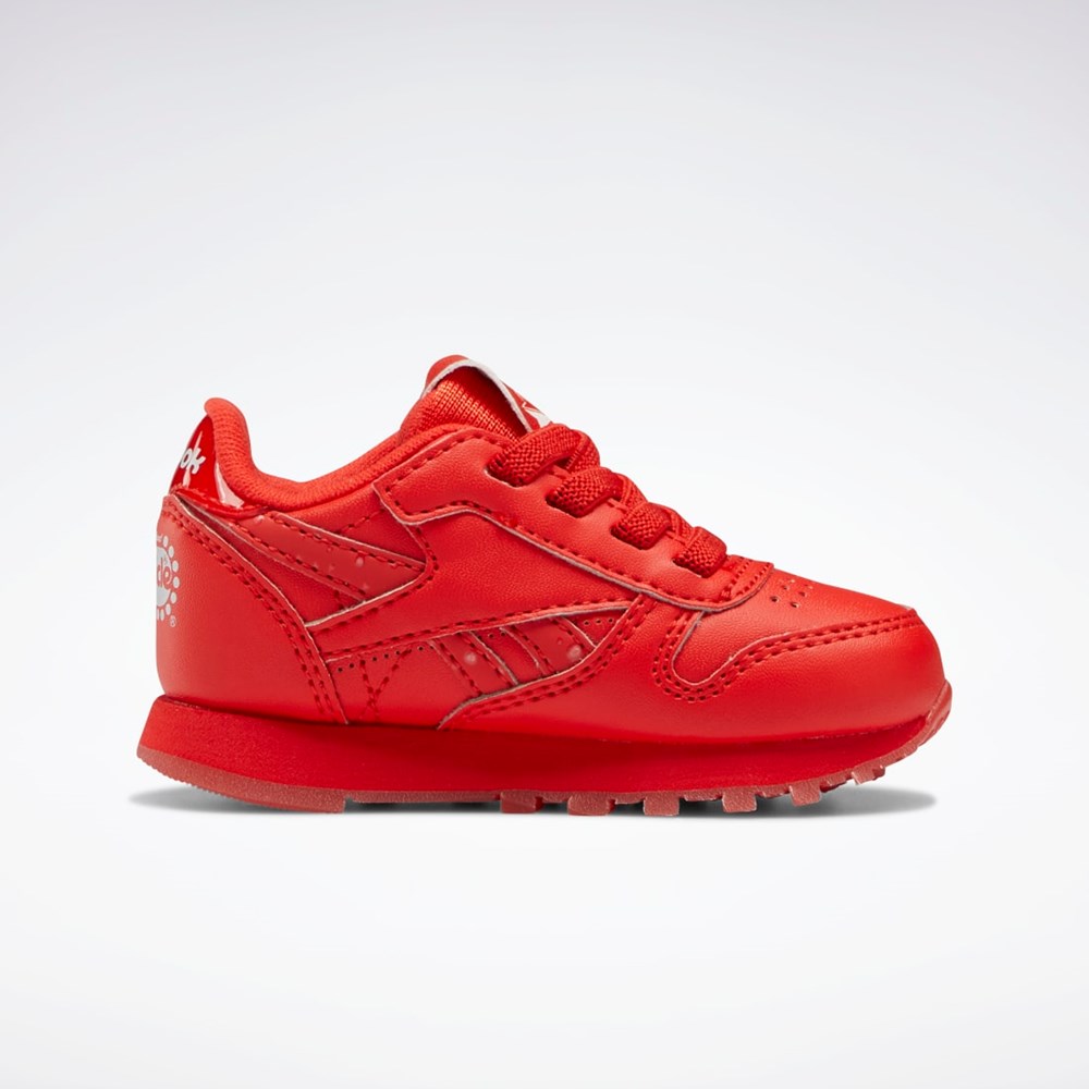 Reebok Popsicle Classic Leather Shoes - Toddler Instinct Red / Instinct Red / Instinct Red | HR0664