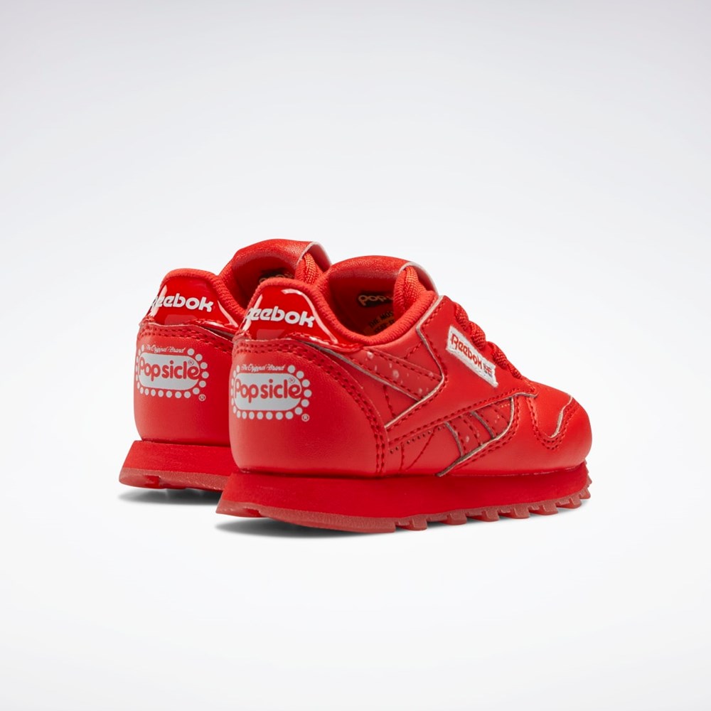 Reebok Popsicle Classic Leather Shoes - Toddler Instinct Red / Instinct Red / Instinct Red | HR0664